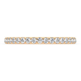 Photo of Nero 5/8 ct tw. Lab Grown Diamond Ladies Band 14K Rose Gold [BT5876RL]