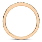 Photo of Cassia 1/2 ct tw. Lab Grown Diamond Ladies Band 14K Rose Gold [BT5896RL]