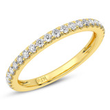 Photo of Nero 5/8 ct tw. Lab Grown Diamond Ladies Band 14K Yellow Gold [BT5876YL]