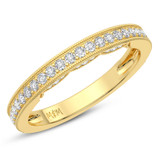 Photo of Killian 1/2 ct tw. Lab Grown Diamond Ladies Band 14K Yellow Gold [BT5886YL]