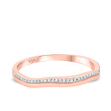 Photo of Dolley 1/10 ct tw. Diamond Ladies Band 10K Rose Gold [BT205RL]
