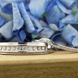 Photo of Sinead 3/8 ct tw. Diamond Wedding Band Set 14K Yellow Gold [WB430Y]