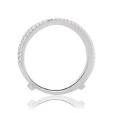 Photo of Dashiell 1 1/3 ct tw. Diamond Wedding Band Set 10K White Gold [BT201WL]