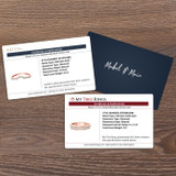 Morgan 1/2 ct tw. Diamond Wedding Band Set 10K Rose Gold