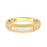 Photo of Margot 1/2 ct tw. Diamond Wedding Band Set 14K Yellow Gold [BT493YM]