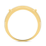 Photo of Margot 1/2 ct tw. Diamond Wedding Band Set 14K Yellow Gold [BT493YM]