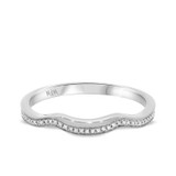 Photo of Opheila 1/2 ct tw. Diamond Wedding Band Set 14K White Gold [BT475WL]