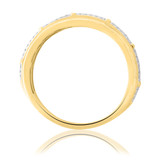 Photo of Charlotte 5/8 ct tw. Diamond Wedding Band Set 10K Yellow Gold [BT473YM]