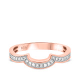 Photo of Shamir 3/4 ct tw. Diamond Wedding Band Set 10K Rose Gold [BT202RL]
