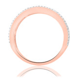 Photo of Ellen 1 1/3 ct tw. Diamond Wedding Band Set 14K Rose Gold [BT478RM]