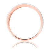 Photo of Kai 3/4 ct tw. Diamond Wedding Band Set 10K Rose Gold [BT483RM]