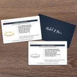 Ida 1/3 ct tw. Diamond Wedding Band Set 10K Yellow Gold