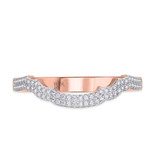 Photo of Sadie 1 ct tw. Diamond Wedding Band Set 14K Rose Gold [BT477RL]