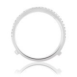 Photo of Violet 7/8 ct tw. Diamond Wedding Band Set 10K White Gold [BT474WL]