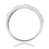 Photo of Elijah 1/2 ct tw. Diamond Wedding Band Set 14K White Gold [BT485WM]