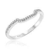 Photo of Kai 3/4 ct tw. Diamond Wedding Band Set 10K White Gold [BT483WL]