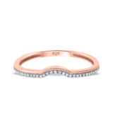 Photo of Sinead 3/8 ct tw. Diamond Wedding Band Set 10K Rose Gold [BT430RL]