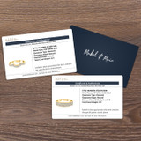 Shamir 3/4 ct tw. Diamond Wedding Band Set 14K Yellow Gold