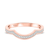 Photo of Charlie 1/2 ct tw. Diamond Wedding Band Set 10K Rose Gold [BT484RL]