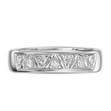 Photo of Titan 1/2 ct tw. Diamond Round Cluster Trio Set 10K White Gold [BT137WL]