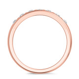Photo of Titan 1/2 ct tw. Diamond Round Cluster Trio Set 14K Rose Gold [BT137RL]
