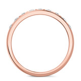 Photo of Titan 1/3 ct tw. Diamond Wedding Band Set 14K Rose Gold [BT137RM]
