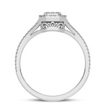 Photo of Clarie 1 1/10 ct tw. Diamond Fancy Cluster Trio Set 14K White Gold [BT479WE-C000]