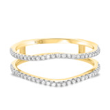 Photo of Dashiell 2 1/10 ct tw. Diamond Cushion Cluster Trio Set 14K Yellow Gold [BT201YL]