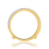 Photo of Dashiell 2 1/10 ct tw. Diamond Cushion Cluster Trio Set 14K Yellow Gold [BT201YL]