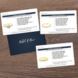 Ida 1/2 ct tw. Diamond Princess Cluster Trio Set 10K Yellow Gold