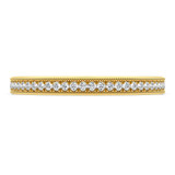 Photo of Annemarie 1 1/4 ct tw. Lab Grown Diamond Princess Solitaire Bridal Set 14K Yellow Gold [BT5894YL]