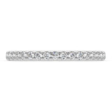 Photo of Valens 2 ct tw. Lab Grown Diamond Round Solitaire Bridal Set 14K White Gold [BT5875WL]