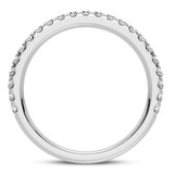 Photo of Valens 2 ct tw. Lab Grown Diamond Round Solitaire Bridal Set 14K White Gold [BT5875WL]