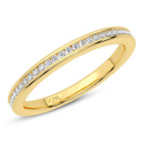 Photo of Jacinta 1 3/8 ct tw. Lab Grown Diamond Round Solitaire Bridal Set 14K Yellow Gold [BT5895YL]