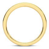 Photo of Jacinta 1 3/8 ct tw. Lab Grown Diamond Round Solitaire Bridal Set 14K Yellow Gold [BT5895YL]