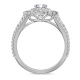 Photo of Briella 2 1/3 ct tw. Lab Grown Diamond Round Solitaire Engagement Ring 14K White Gold [BT5901WE-L070]