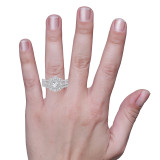 Photo of Briella 2 1/3 ct tw. Lab Grown Diamond Round Solitaire Engagement Ring 14K White Gold [BT5901WE-L070] [HT]