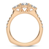 Photo of Floryn 1 3/4 ct tw. Lab Grown Diamond Round Solitaire Engagement Ring 14K Rose Gold [BT5898RE-L080]