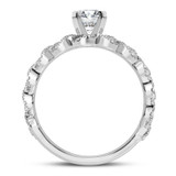 Photo of Imara 2 1/2 ct tw. Lab Grown Diamond Round Solitaire Bridal Set 14K White Gold [BT5893WE-L090]