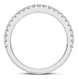 Photo of Maska 2 1/5 ct tw. Lab Grown Diamond Round Solitaire Bridal Set 14K White Gold [BT5877WL]