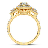 Photo of Rhiannon 2 ct tw. Lab Grown Diamond Pear Solitaire Engagement Ring 14K Yellow Gold [BT5887YE-M070]