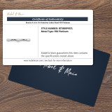 Beatrix 0 ct tw. No Gemstone Ladies Band 950 Platinum Beatrix 0 ct tw. No Gemstone Ladies Band 950 Platinum