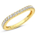 Photo of Maska 2 1/5 ct tw. Lab Grown Diamond Round Solitaire Bridal Set 14K Yellow Gold [BT5877YL]
