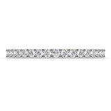 Photo of Amaya 3 ct tw. Lab Grown Diamond Round Solitaire Bridal Set 14K White Gold [BT5881WL]