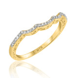 Photo of Andromeda 7/8 CT. T.W. Diamond Fancy Cluster Bridal Set 14K Yellow Gold [BT862YL]