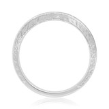 Photo of Daniel 3/4 CT. T.W. Diamond Cushion Cluster Bridal Set 10K White Gold [BT855WL]