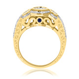 Photo of Andromeda 3/4 ct tw. Diamond Fancy Cluster Engagement Ring 14K Yellow Gold [BT862YE-C000]