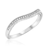 Photo of Daniel 2/3 ct tw. Diamond Wedding Band Set 10K White Gold [BT855WL]