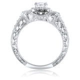 Photo of Danica 1 1/3 ct tw. Lab Grown Diamond Round Solitaire Engagement Ring 10K White Gold [BT1624WE-C000]