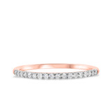Photo of Betty 1 1/10 ct tw. Lab Grown Diamond Round Solitaire Bridal Set 14K Rose Gold [BT1622RL]